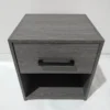 1 Drawer Small Side Table Nightstand Bedside Table