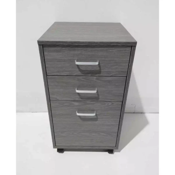 3 Tier Drawer Storage With Castor File cabinet Printer table