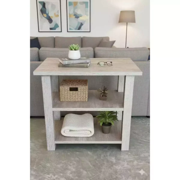 Small Side 2 tier Bed Table Nightstand Bedside Table