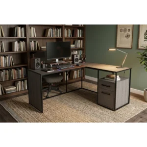 Gaming LeQu Study Desk Gaming Table Office Table with Metal Frame