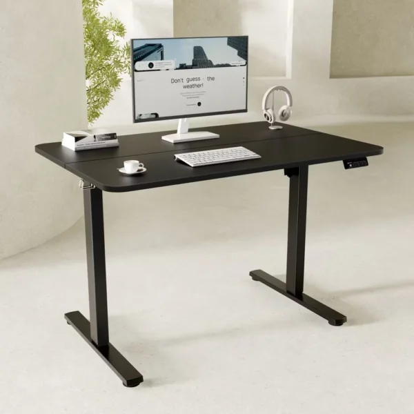 Vcpanel Electric Adjustable Standing Desk  Smart Lifting Motorized Adjustable Design Table Gaming