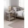 Small Side 2 tier Bed Table Nightstand Bedside Table