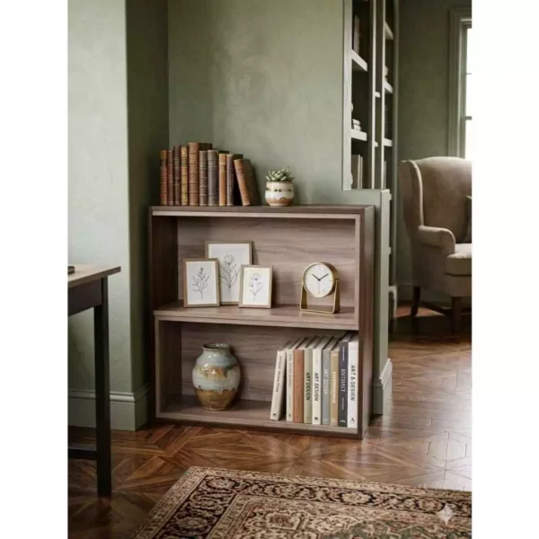 2 Tier Multipurpose Turnable Side Board Cabinet