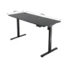 Vcpanel Electric Adjustable Standing Desk  Smart Lifting Motorized Adjustable Design Table Gaming