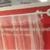 Curtain rod set  140cm  1pc ROD ONLY